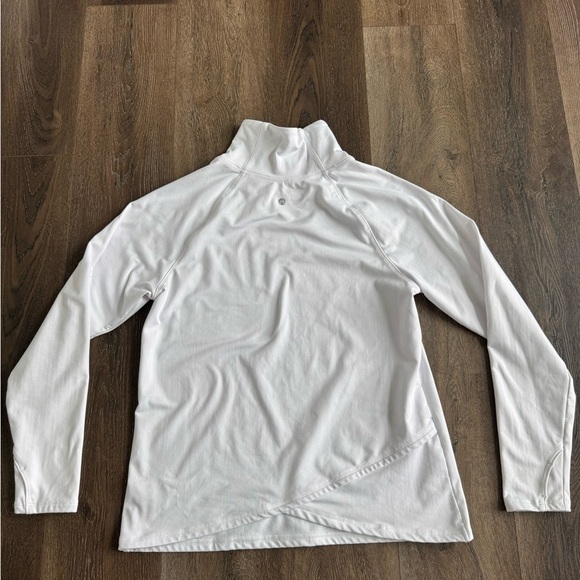 Apana White high neck shirt.  Women’s size large. Great layering piece. - Picture 7 of 9